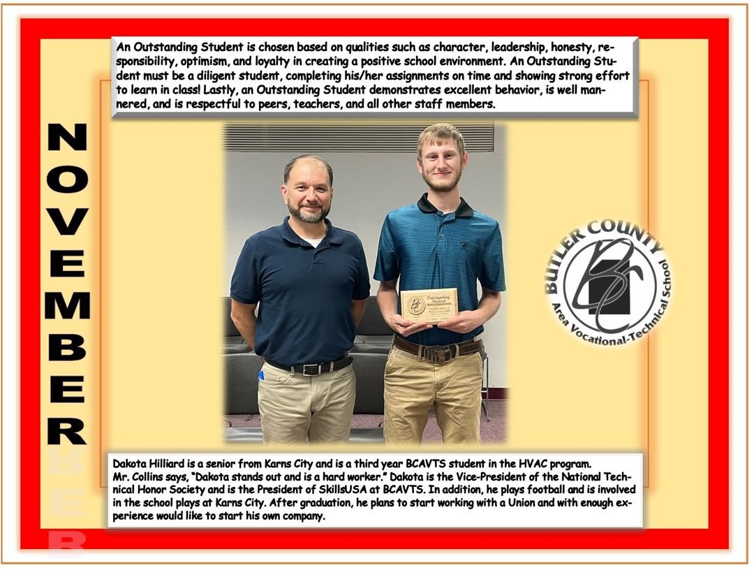 KC_GremlinFball's tweet photo. Congrats to Dakota Hilliard for your hard work and the honor! 👏🎉🏅📚 https://t.co/3oAIt8VCrh
