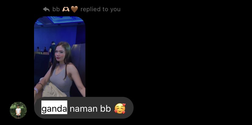 rszaaa_'s tweet photo. Then everytime na mag send ako ng picture ayan narereceive ko. Plus yung pag sasabi pa nya sakin personal na ang ganda ganda ko 🥺🥺💕 https://t.co/ZpymHNZZdj