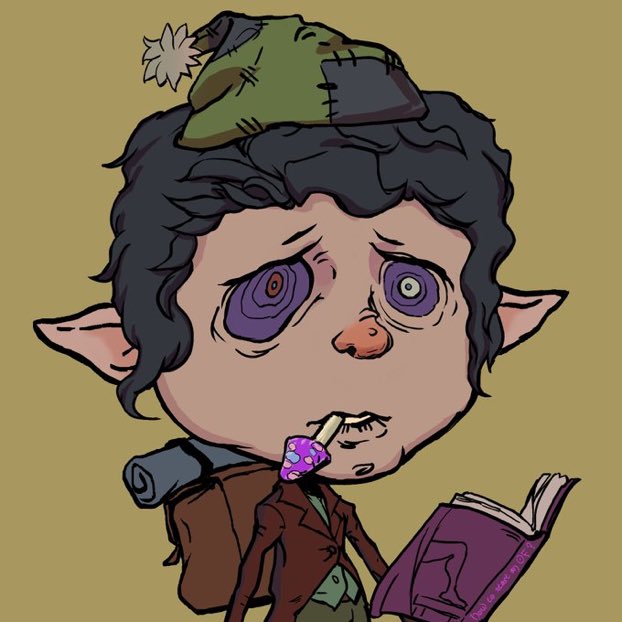 Feeling cute 🥰 crazy how much this <a href="/Halflington/">Adventurous Halflings ⛺️👣 - Traitswap is live!</a> looks like me between the only fans book and the shroom popping out my mouth …. Let’s not talk about the beard lol I’m done my twin here he is! Nfa but don’t miss out 😘