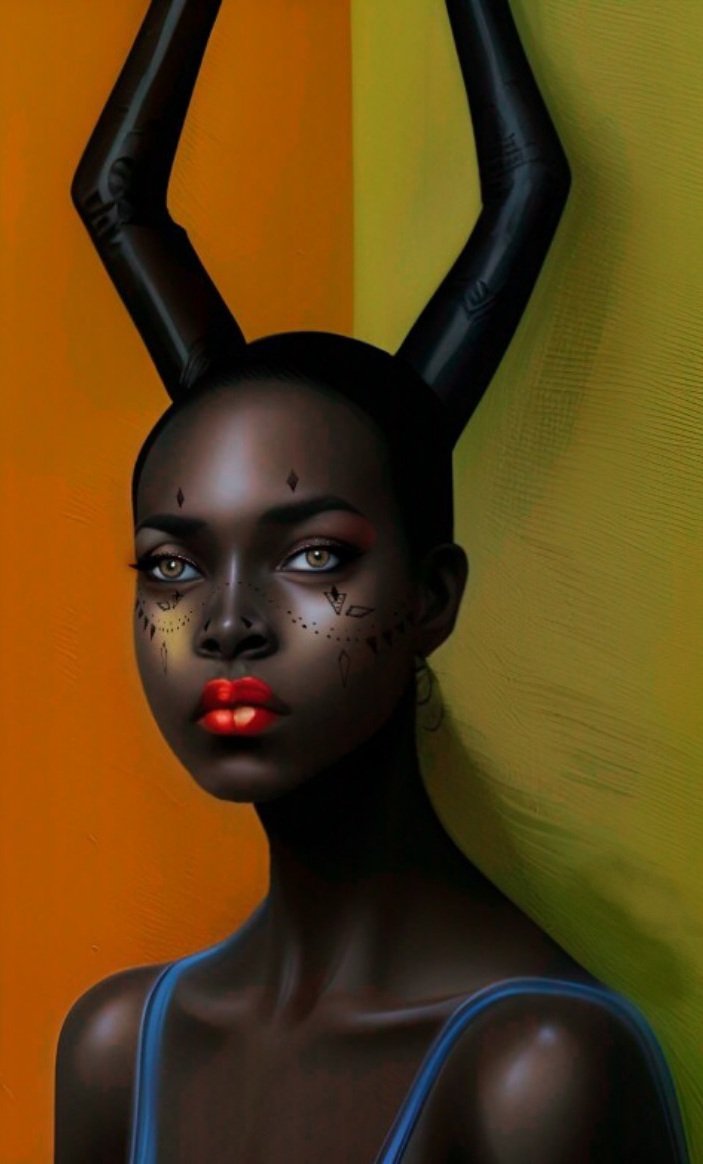 keerigirl's tweet photo. Black unicorn
0.2$eth
I was born the darkness in night sky
I was born a diamond so I could shine.
There is no other like me because I am very rare
I was born a unicorn
nice and unique
#Africannftcommunity
#NftyDreams
#KatoKrew
#WomenInNFTs https://t.co/mqRFsyCJLp