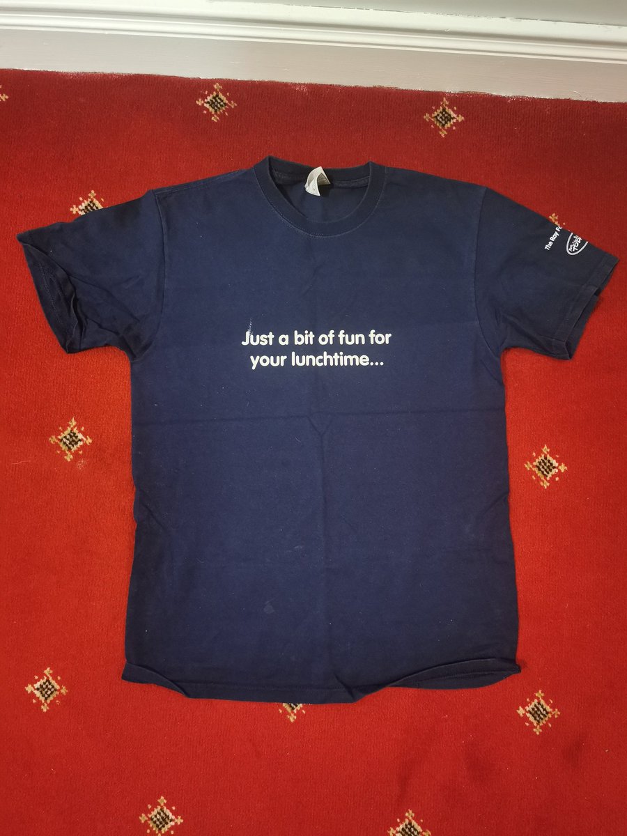dbcusack's tweet photo. @rayfoleyshow blast from the past clearing out the wardrobe. Don't think it would fit either of us now. JP possibly https://t.co/3UD27dsDYP