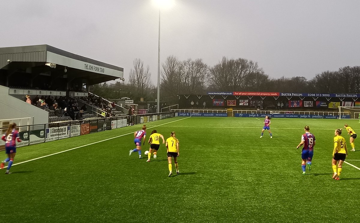 PaulDonegan1980's tweet photo. .@cpfc_w progressed in the @VitalityWFACup today with a 5-1 win over @WatfordFCWomen. Palace's goals came from Olding, Blanchard (2), Doran and Hughes. Watford's consolation goal was scored by Bradley. Palace will now play Durham away in fourth round. #CRYWAT #WomensFACup https://t.co/9e09I8E7kz