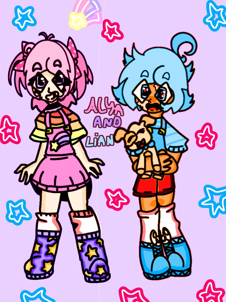 itzWeirdZack's tweet photo. "Alya and Lian (Bon Bon ans Bonnet)" (#Mikevan voodo AU) https://t.co/T4QiywsyiI