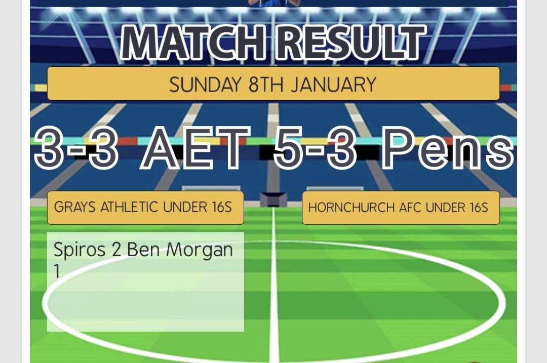 Grays Athletic EJA under 18s 2024/25 tweet media