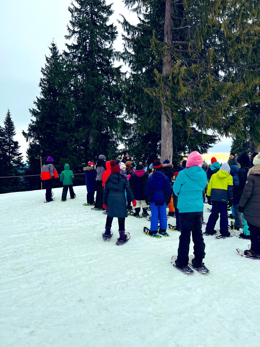 Early season snowshoeing <a href="/Mt_Seymour/">Mt Seymour</a> = learning, laughter &amp; a reflection on how we can connect to nature in a more meaningful way #outdoorlearning #outdooreducation
