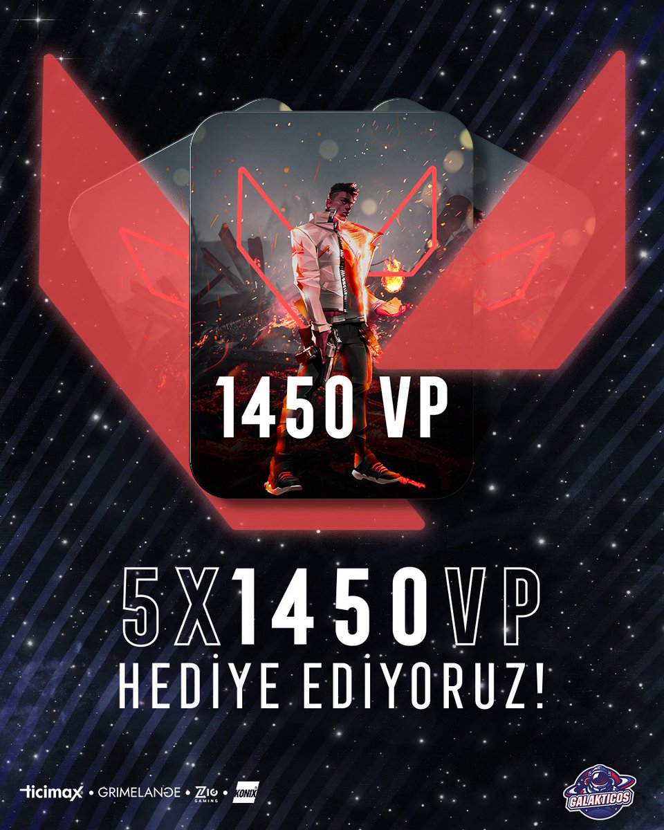 5x1450 VP hediye ediyoruz! 

✅Bizi Takip Et
✅Bu Tweeti Beğen ve RT’le

Son Katılım Tarihi: 16 Ocak!

Herkese bol şans! 🚀💙
