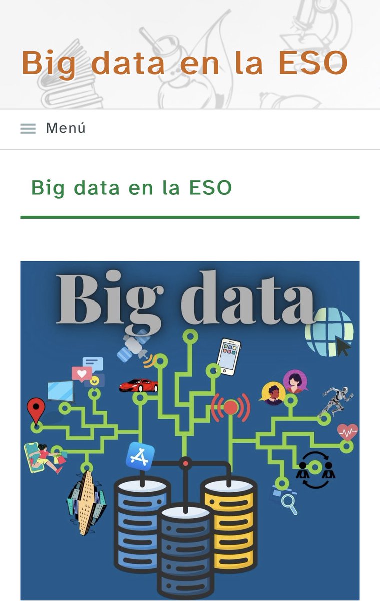 mecky1972's tweet photo. Big data en #bachillerato y en la ESO #BigData #Eso. Válido para #ComputacionyRobotica #ProgramasSTEAM #ProyectosSTEAM #EducaAndInnova  ➡️https://t.co/khRezg6Qm7 https://t.co/HP6MTJO2oO
