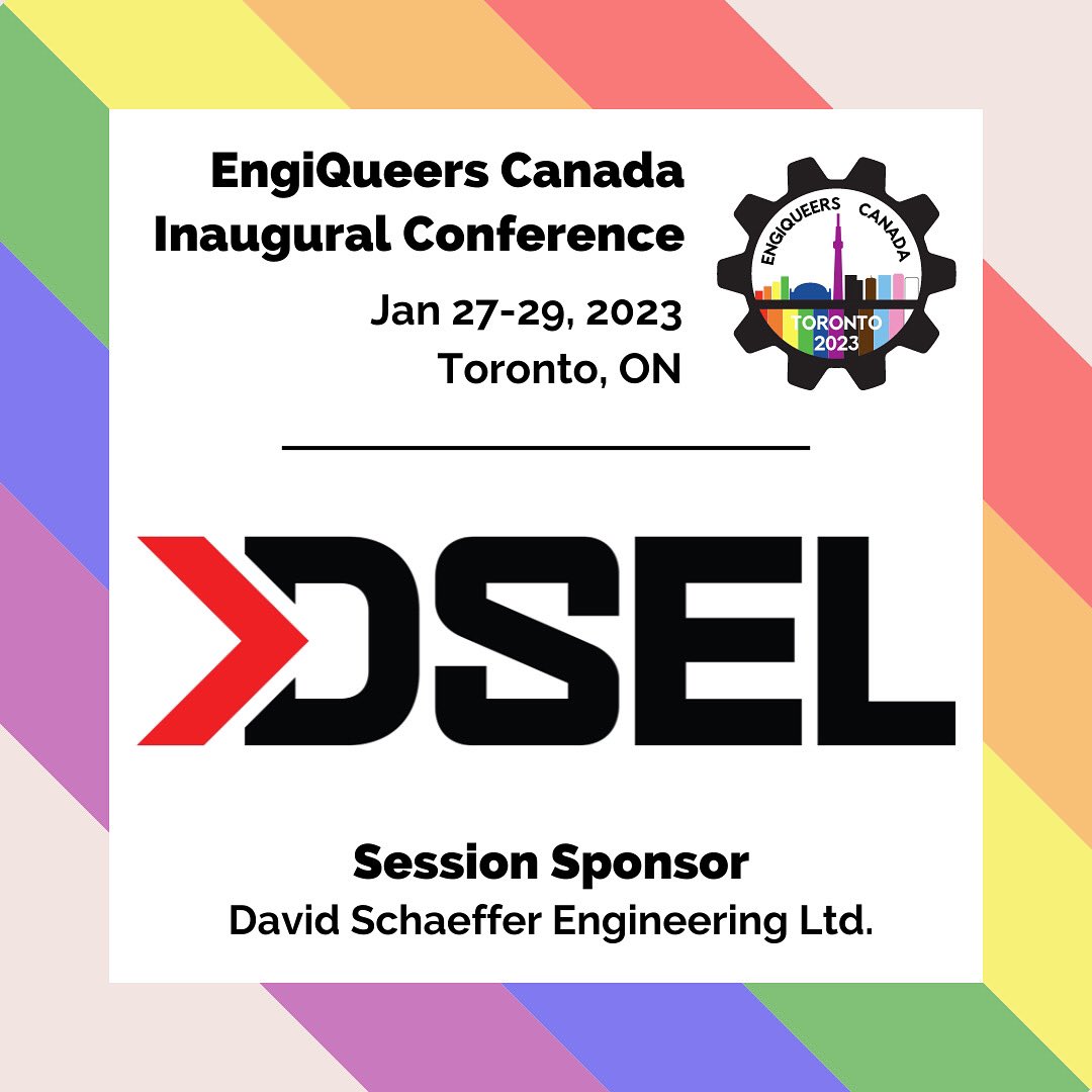 ⏳ Less than 3 Weeks till the #EQCan2023 Conference. 📚Our session will be fantastic learning opportunities. Thank you to our session sponsor @DSELengineering for the support!