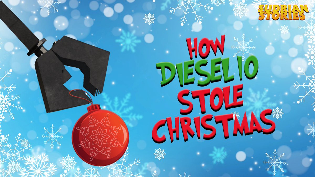 📌HOW DIESEL 10 STOLE CHRISTMAS
Written by <a href="/CTFEologist/">Chase (The F.E.)</a> 
Starring <a href="/SilverBand7/">Silver Band</a> <a href="/CTFEologist/">Chase (The F.E.)</a> <a href="/EEngine93/">EnterprisingEngine93</a> @mainland_studio <a href="/KirstyWynEdward/">Kirsty Wyn Edwards</a> @FantasticMrS3 <a href="/OvalFrankie/">OvalFrankieVA 🎙</a> @ilovetrains3232 @_TheEngineShed_ <a href="/JonathanAsiama2/">Jonathan Asiamah 💙🎙️🇬🇧</a> 
Music by <a href="/itssebymg/">sebas</a> 
Splodge Design by <a href="/GoYourOwnWay196/">Gideon McDuc𝕏</a>