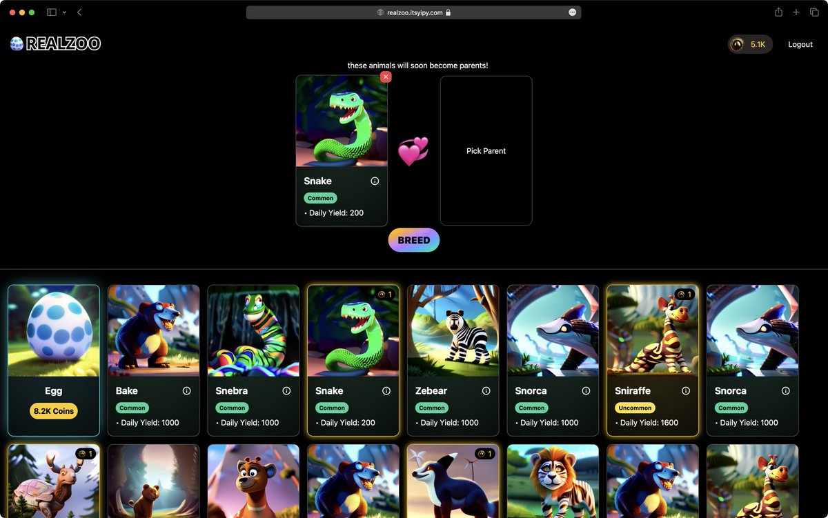 itsyipy's tweet image. New UI live on RealZoo thanks to PickleNik
github.com/PickleNik
#RealZoo #ItsYipy