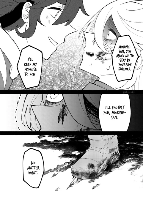 "Stay at my side forever." #G_Witch #スレミオ 