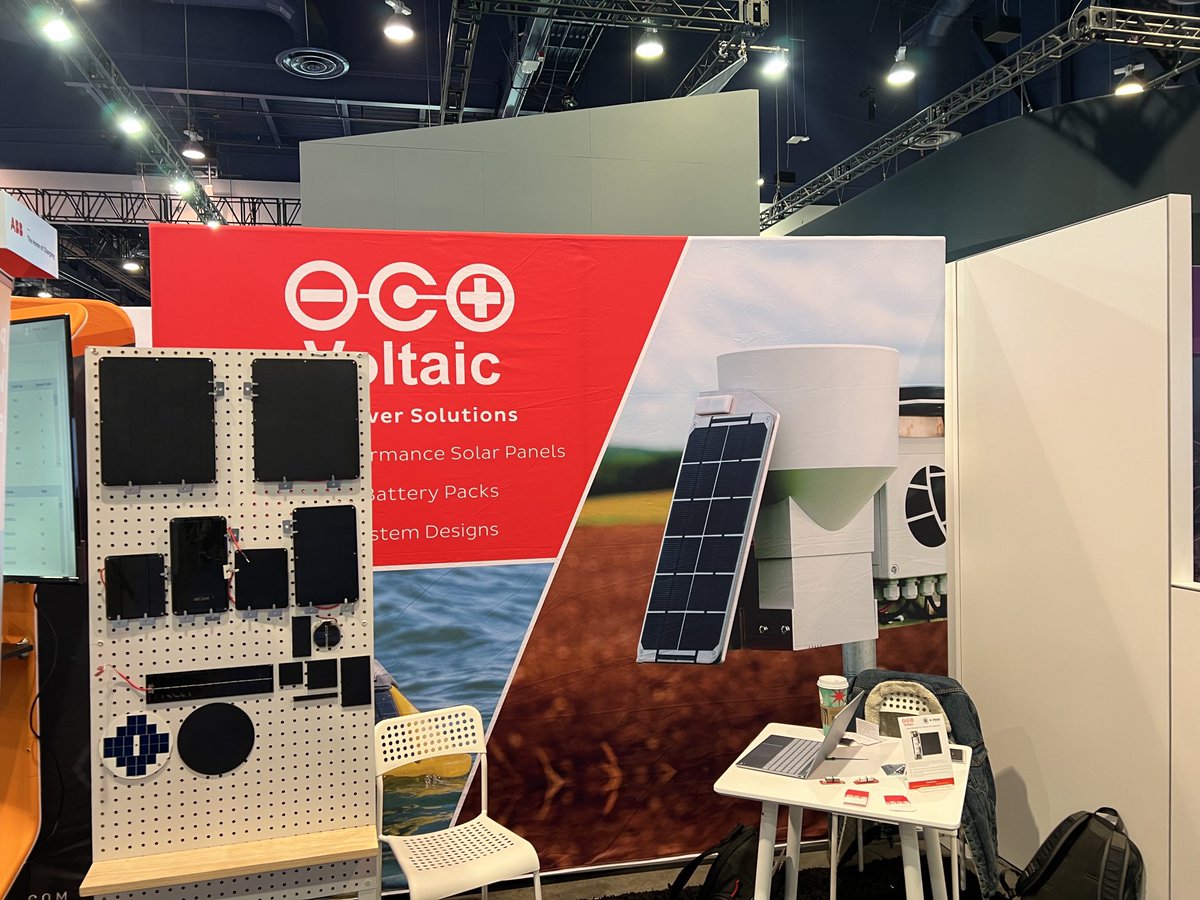 Ken Rother (@ken_rother) on Twitter photo Happy to see my favorite solar company at #ces2023 <a href="/voltaicsystems/">Voltaic Systems</a> Happy to see my favorite solar company at #ces2023 <a href="/voltaicsystems/">Voltaic Systems</a>