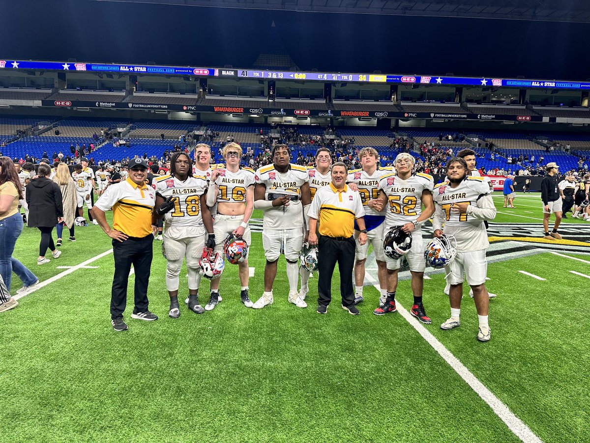 Great week <a href="/SA_Sports/">San Antonio Sports</a> All Star Game. High character young men from great programs. <a href="/benjamin_gibs/">Ben Gibson</a> <a href="/bradyzingg/">Brady Zingelmann</a> <a href="/Javonadams75/">Javon adams</a> <a href="/daniel_perez17_/">Daniel Perez</a> @layton14614552 <a href="/Alex_Garza52/">ALEXANDER GARZA</a> <a href="/isaacmt44674903/">isaacmtz</a> #sasallstargame