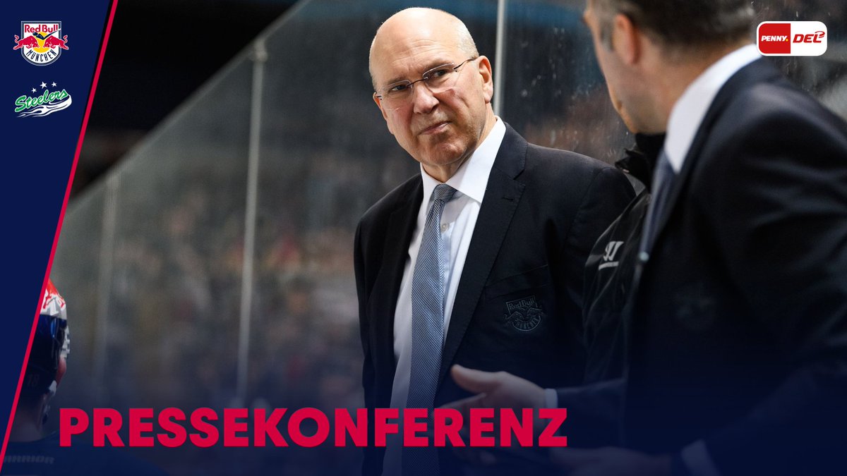 RedBullMuenchen's tweet photo. #RBMvsSCB 6:1 (49.) 
Die PK mit beiden Coaches gibt's heute wieder direkt nach Spielschluss auf Facebook: https://t.co/NyE3Dd60Rk und YouTube: https://t.co/kphBwnH9L6. 🎙️ #redbulls #miiinga https://t.co/Kj1phLn77o