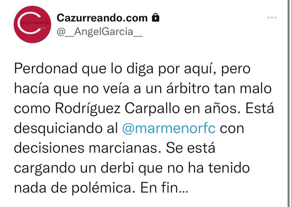 🙄🙄 No lo decimos nosotros…
💙 Solo pedimos RESPETO.

🔎 <a href="/__AngelGarcia__/">Cazurreando</a>