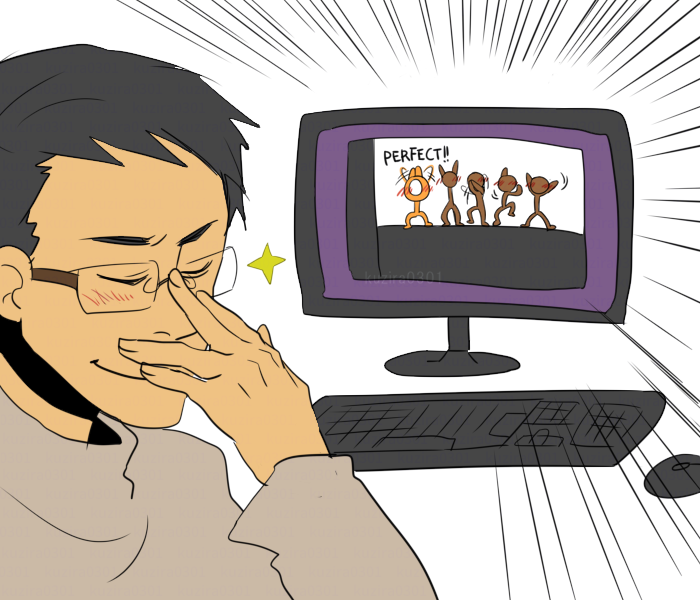 kuzira0301's tweet photo. パパには簡単でした↖️

#AlanBecker
#AnimationvsMinecraft 
#AnimatorvsAnimation
#kuziraFanArtAVM🐳 https://t.co/PpQ38JBg4H