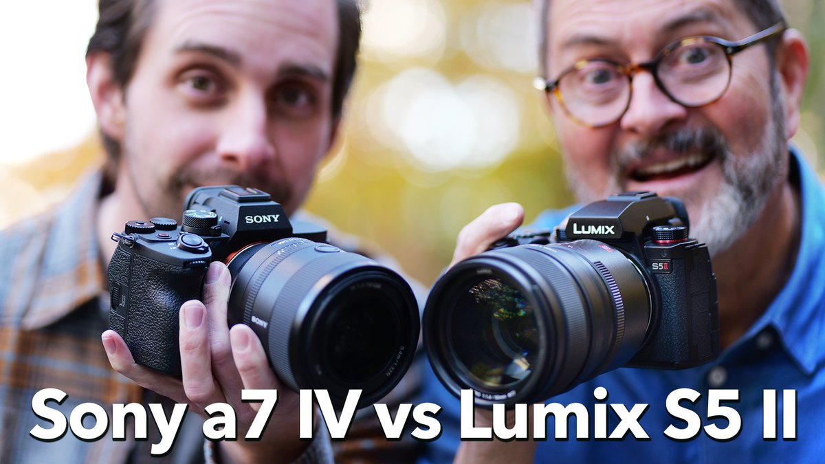 Jay P. on Twitter On Tuesday, Panasonic Lumix S5 II vs Sony a7 IV Camera