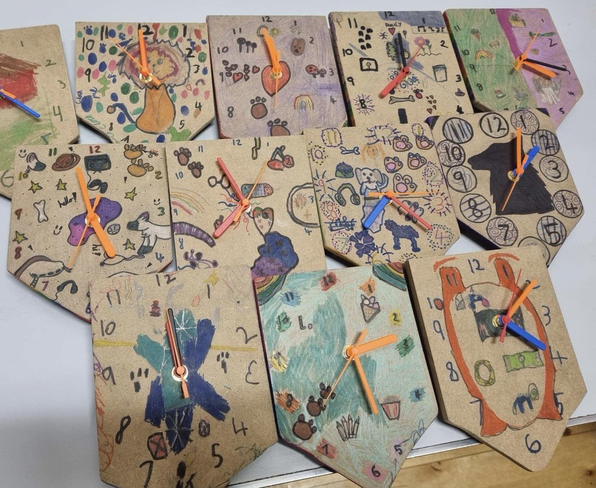 heppdt's tweet image. Jess returns to @JCAWakefield tomorrow to start their Spring Term After School Club with KS1 children. #workshops #primaryDT #clockmaking