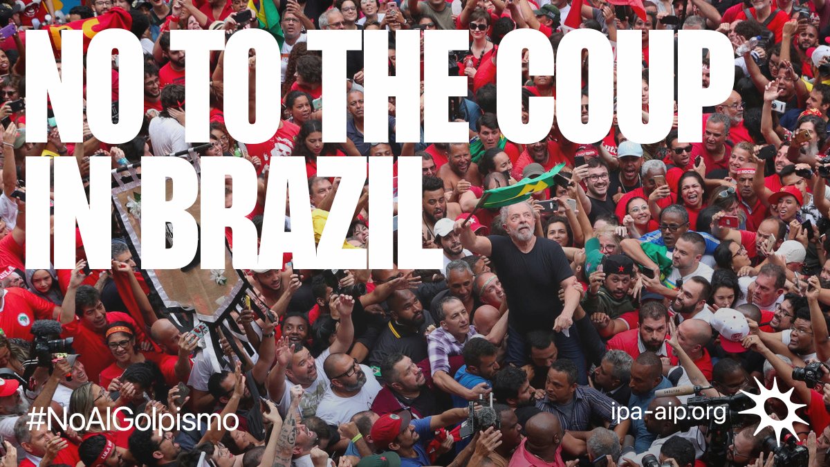Brazil is now witnessing the initial steps of a coup attempt against the recently inaugurated govt of Lula da Silva. We condemn this attempt by far-right mobs to seize power against the democratic mandate of millions of Brazilians who voted for change #NoAlGolpismo #NãoAoGolpismo