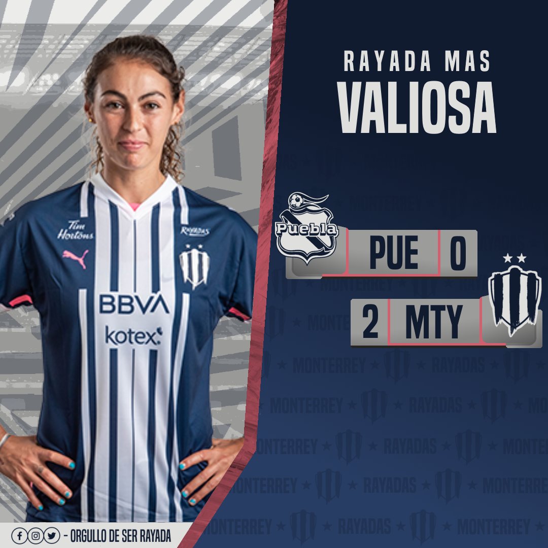ODSRFemenil_'s tweet photo. 🤩 - La Rayada mas valiosa del #MTYvsPUE eeees:
¡'LA CAÑONERA' @cburky2! 🍎7️⃣ https://t.co/imlbBjm4D1