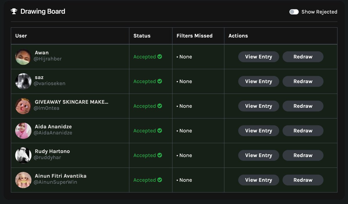 6  pemenang GA KIMBO 28 Sept - 30 Sept 2022 hadiah saldo masing-masing Rp. 50.000, segera kirim data dalam 24 jam atau hadiah hangus: <a href="/Hijrahber/">Awan</a> <a href="/varioseken/">saz</a> <a href="/lm0ntea/">NITIP TITIP LIVE SHOPEE</a> @AidaAnanidze <a href="/ruddyhar/">Rudy Hartono</a> @AinunSuperWin 

#Format: Nama, Nama GA, Nomor HP, Hadiah berupa apa, Nilai hadiah.
