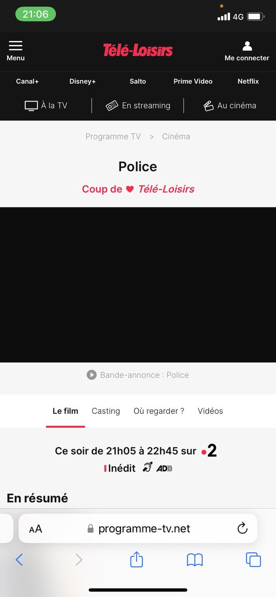 Déjà vu au cinéma Top 👍