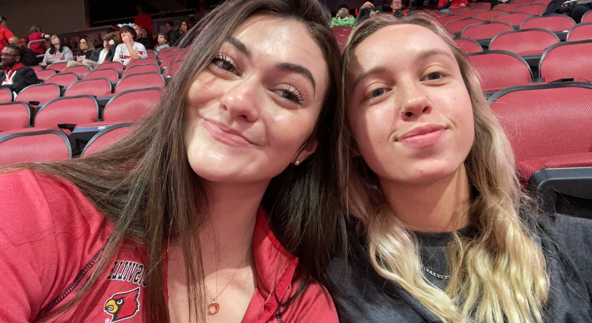 Excited to cheer on our girls! #GoCards
