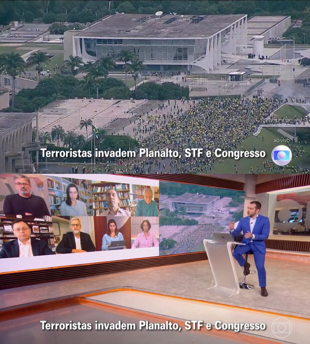 🚨 pela 1ª vez na história, globo espelha o sinal da globonews ao vivo