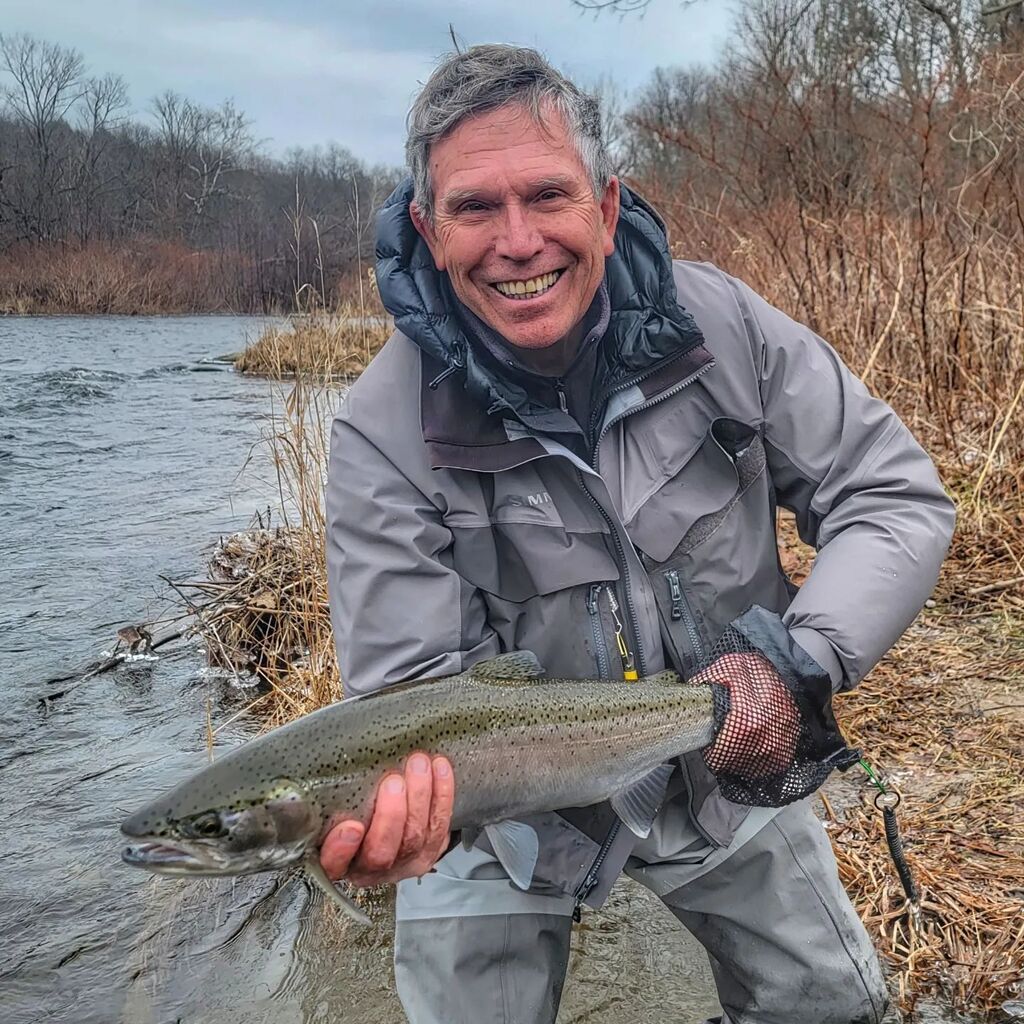 PaulsGuide's tweet photo. Dick got to put some fish slime on his new Burkhemier today.
@echoflyfishing #echolife #getoutthere #flyshopstrong #paulsguideservice #douglastonsalmonrun #spey #steelheadguide #oswegocountyny #salmonriver #flyfishingguide #guidelife #dsrguide #fishingguidepulaski @dougl… https://t.co/ZEllfAaBAj