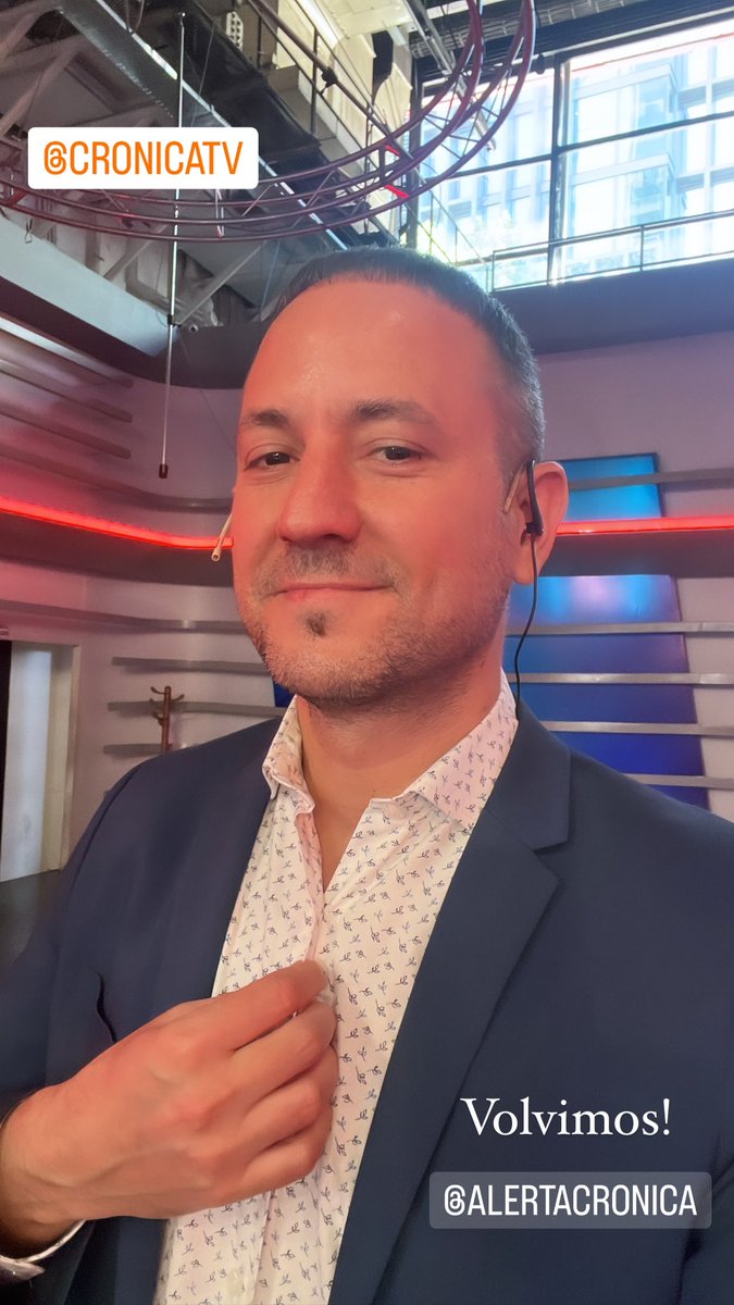 egodoyvallejos's tweet photo. Volvió @AlertaCronica, el programa impacto de la televisión argentina. Y volvió con una paliza memorable. Gracias a todos 

@AdriSanchez32 
@Alarcon_legales https://t.co/QXaKMHm61o