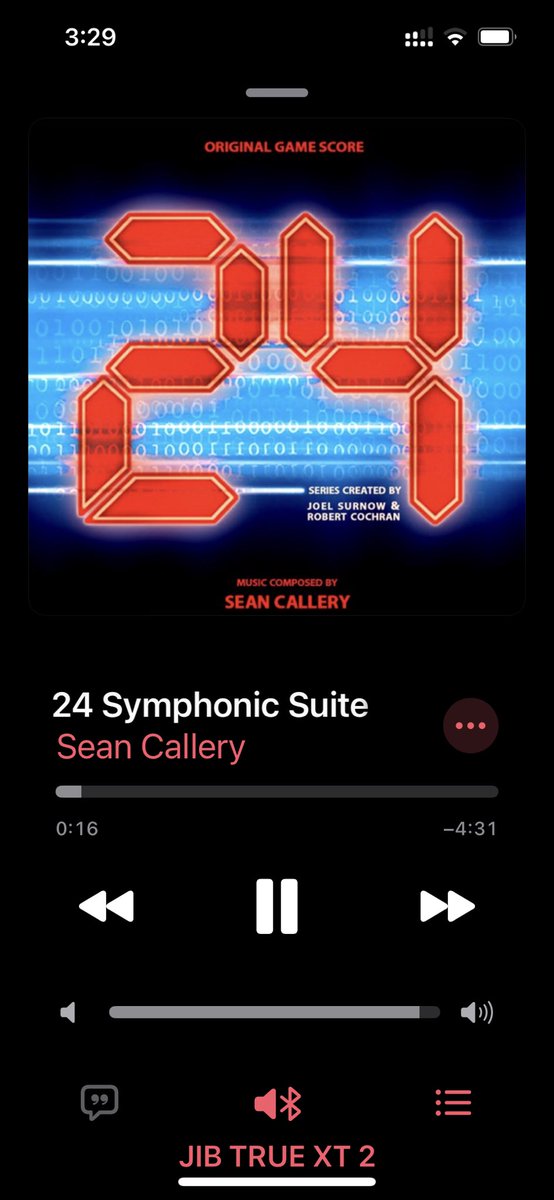 Collinization2's tweet photo. #TrackOfTheDay Sean Callery’s symphonic suite of the 24 theme. Video games are a wonderful source of music #videogamesoundtrack #seancallery #soundtrack https://t.co/EIXZZdDamm