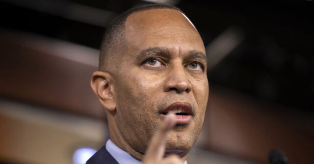conservamother's tweet photo. Minority Ldr Jeffries: House GOP's 'Extreme MAGA' Agenda Will Undermine Well-Being of Americans https://t.co/RPPbgT9f8O https://t.co/rp5Nt3VYWx