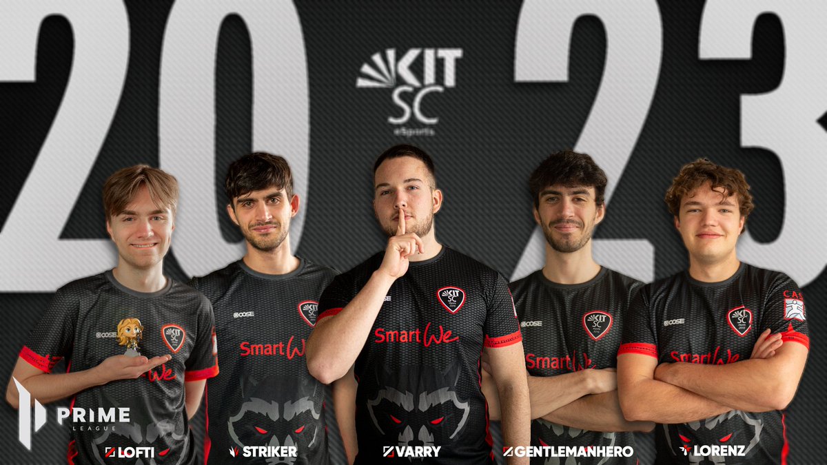 Höchste Zeit, vor dem ersten Spieltag unser Roster für den nächsten Prime League Split zu präsentieren🦝

🇸🇪 <a href="/loftician/">Lofti</a> 
🇩🇪 <a href="/strikerthebest/">strikerthefbest</a> 
🇩🇪 <a href="/Varry_lol/">Varry</a> 
🇩🇪 <a href="/GentlemanHero1/">GentlemanHero</a> 
🇩🇪 <a href="/LorenzKopf/">lori</a> 

🇩🇪 @x4NTYlol (Coach)
🇭🇰<a href="/CelioOwO/">Celio</a> (Manager)

Morgen geht's los gegen @ernroar!🔥 #KITWIN