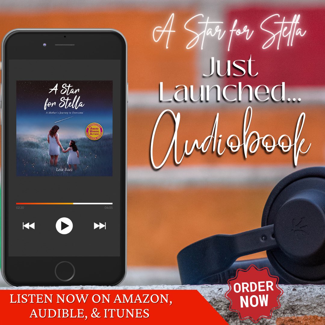 𝐓𝐇𝐈𝐒 𝐉𝐔𝐒𝐓 𝐈𝐍: 𝑨 𝑺𝒕𝒂𝒓 𝒇𝒐𝒓 𝑺𝒕𝒆𝒍𝒍𝒂 is now officially an audiobook! Order it today on Audible, Amazon and iTunes! Get your headphones on, sit back and enjoy the ride!! 

audible.com/pd/A-Star-for-…

#latina #author #bookcreators #sober #sobriety #speaker