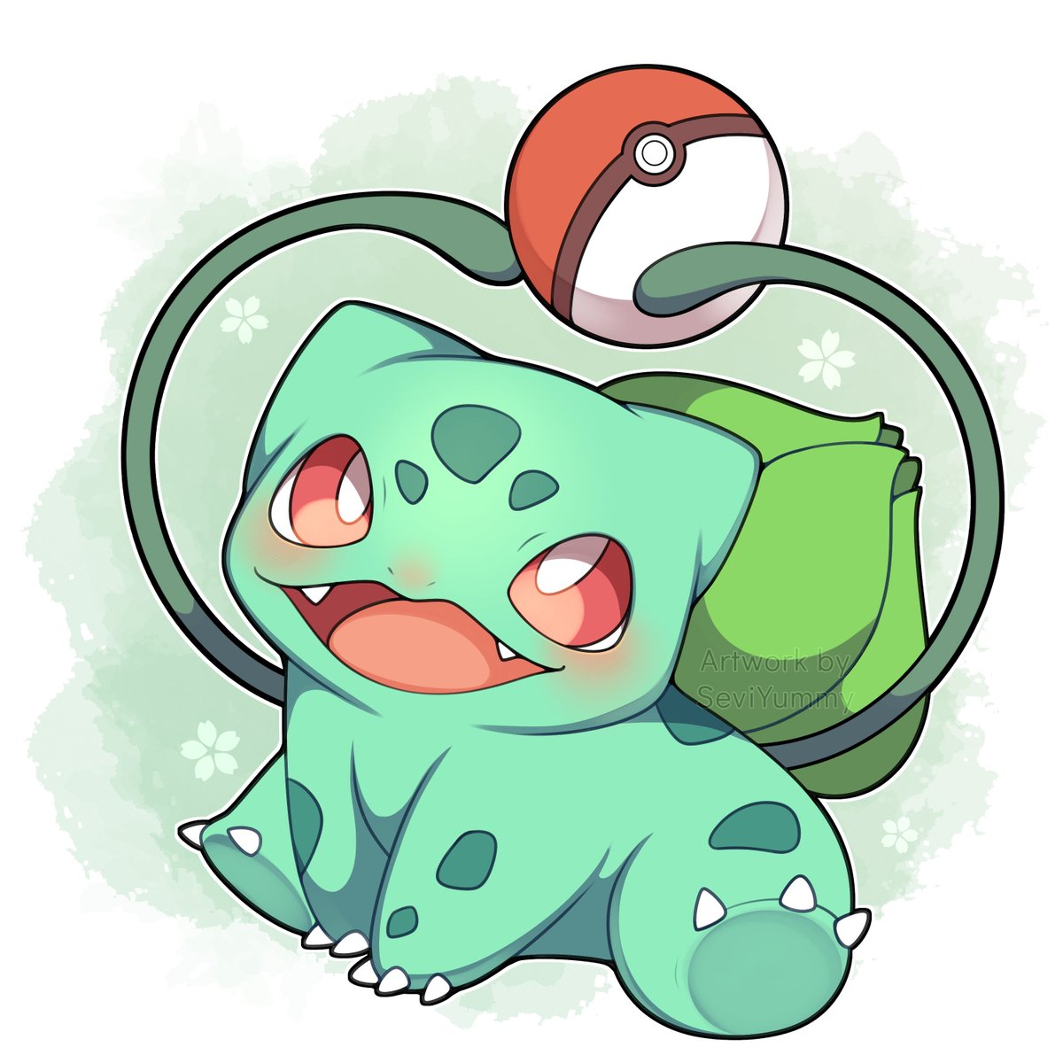 「Bulbasaur  」|Sevi 🌸🌿のイラスト