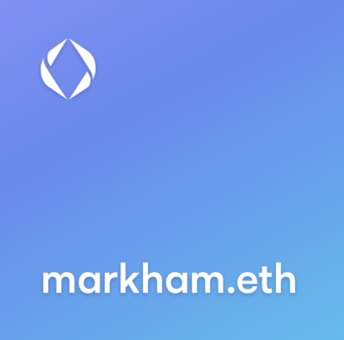 Newest addition to the domain portfolio: #Markham is not only a surname but also one of the top 20 largest cities in Canada, home to over 335,000 people and one of the most culturally-diverse places to live in North America! 🇨🇦 Markham.eth