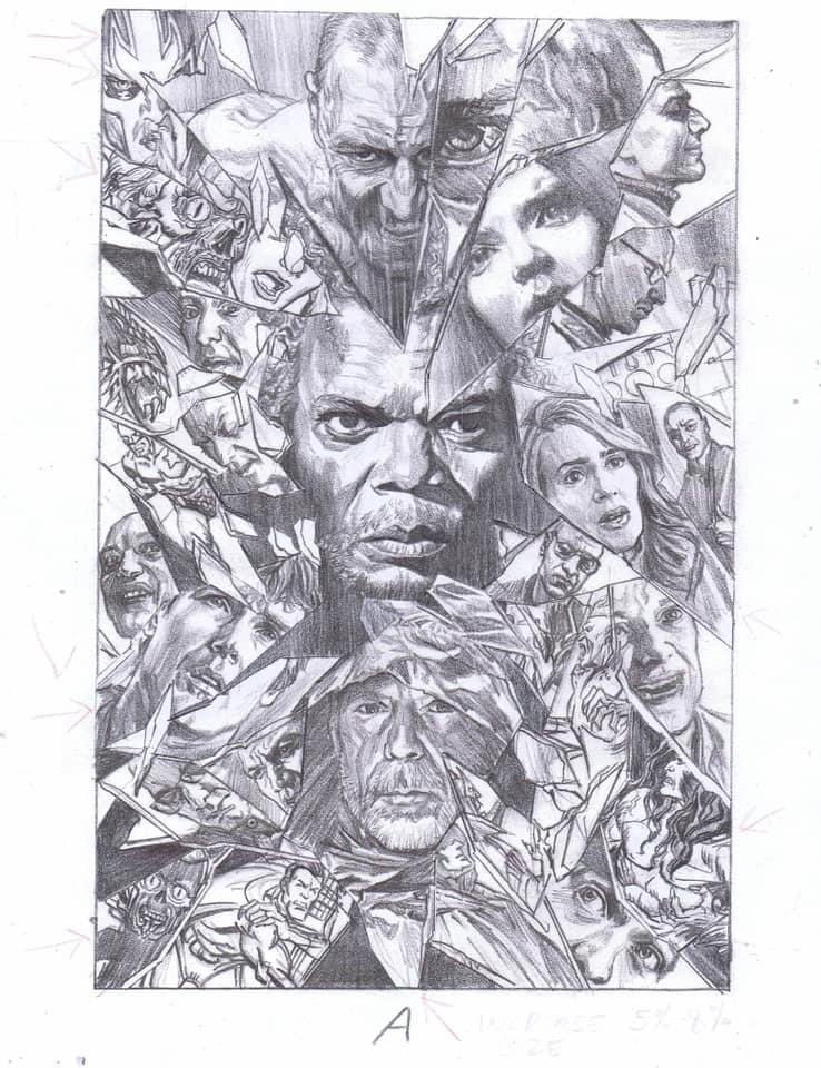 #glass #movieart #art #artist @salcomicbookpro 