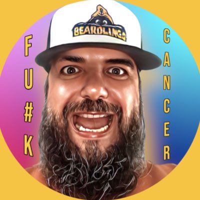 The_GrumpyBeard's tweet image. I’m freaking nervous about tomorrow! Hoping the medication is helping♥️ We are keeping positive thoughts no matter what results are because #PositiveVibesKillCancer #FuckCancer #Beardlings #BeardHugs #NewProfilePic