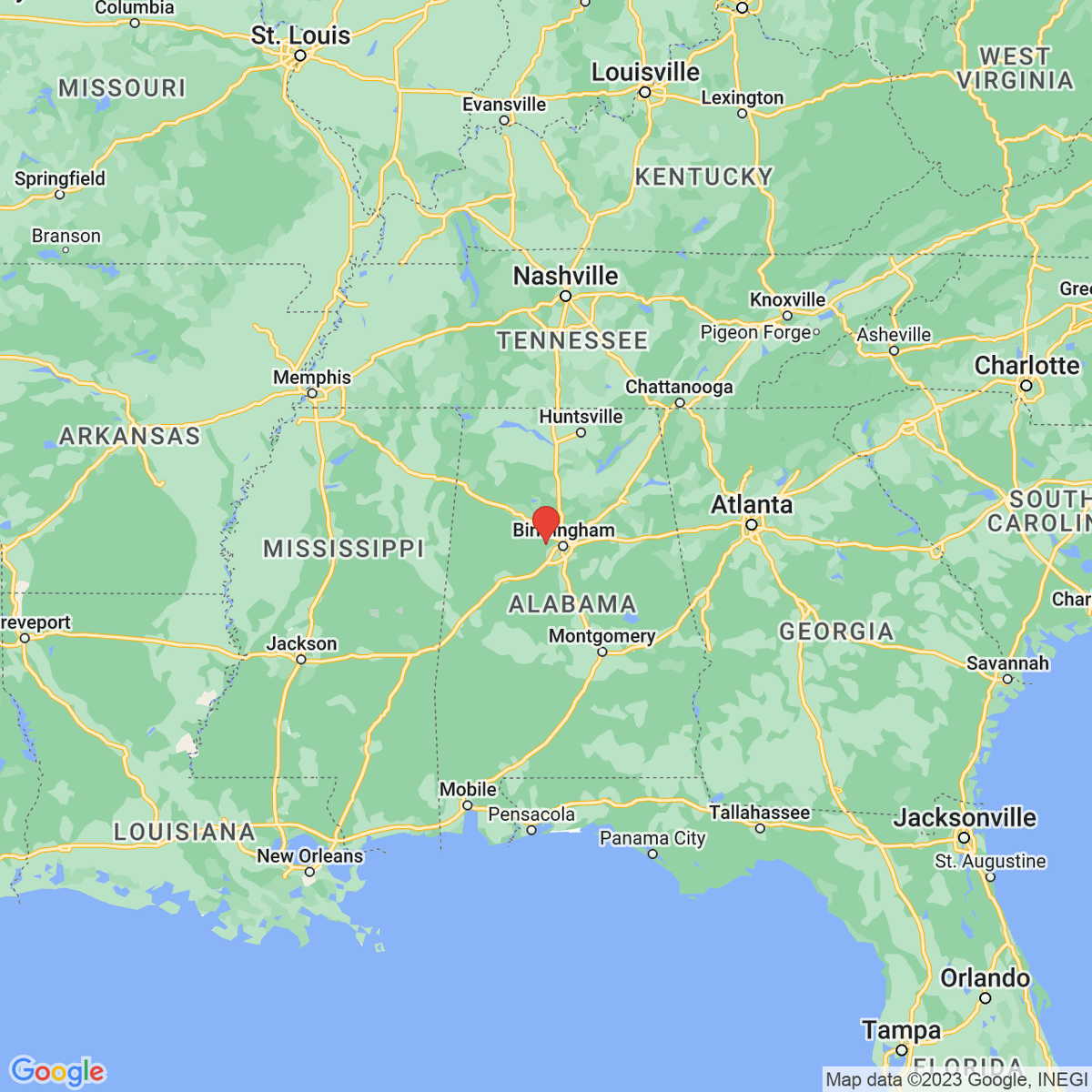 New town every hour on Twitter "Sylvan Springs, Alabama Population