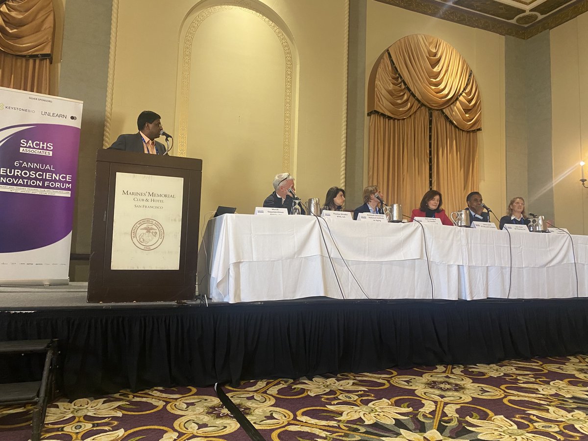 CogRx's tweet photo. @CogRx CEO Lisa Ricciardi participated in the Progress in Alzheimer's and Cognitive Disorders #DiscussionPanel at @SachsAssociates NeuroScience Innovation Forum 2023. View Lisa's company presentation on the #Sachs_NIF attendee portal. #Neuroscience #Alzheimers #Dementia #JPM2023 https://t.co/XViUfNgoQb