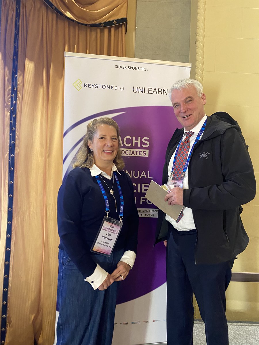CogRx's tweet photo. @CogRx CEO Lisa Ricciardi participated in the Progress in Alzheimer's and Cognitive Disorders #DiscussionPanel at @SachsAssociates NeuroScience Innovation Forum 2023. View Lisa's company presentation on the #Sachs_NIF attendee portal. #Neuroscience #Alzheimers #Dementia #JPM2023 https://t.co/XViUfNgoQb