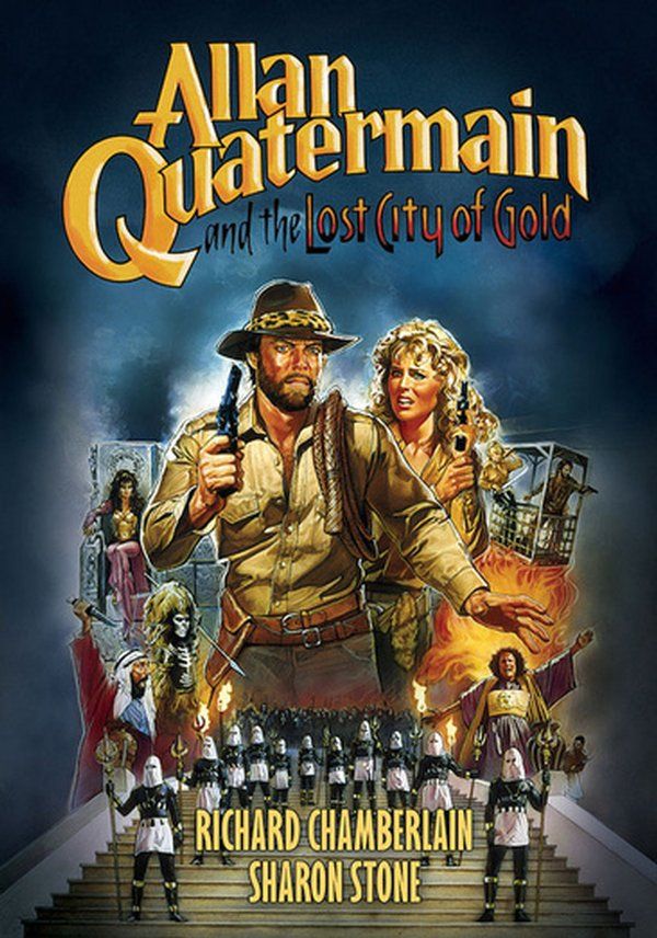 MeisnerActor's tweet photo. My very first job in Hollywood was working as a #PhotoDouble for Richard Chamberlain in "Alan Quartermain and the Lost City of Gold", 1986. I was 26. Always fun when you get to meet actors like Sharon Stone, James Earl Jones, and Cassandra Peterson aka #Elvira. https://t.co/yOT1YUc8w1