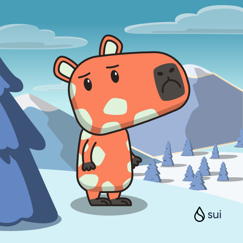 Jack the capybara falls in love with crypto and becomes an expert on all things blockchain. He shares his passion with others and helps them get started on their own crypto journey. His love for the technology changes his life forever #CapyHolidays <a href="/SuiNetwork/">Sui</a>