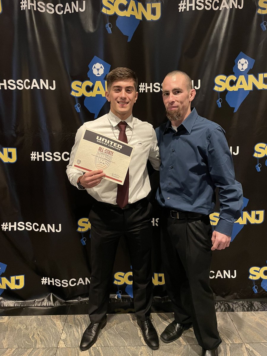 ARyderGr1's tweet image. Proud of you Louie ⚽️❤️🚀 Congrats on receiving the All State Honorable Mention award. Keep working hard! #SCANJ @RyderLouie