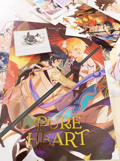 Honestly speechless at how beautiful this zine is and the MERCH???  
