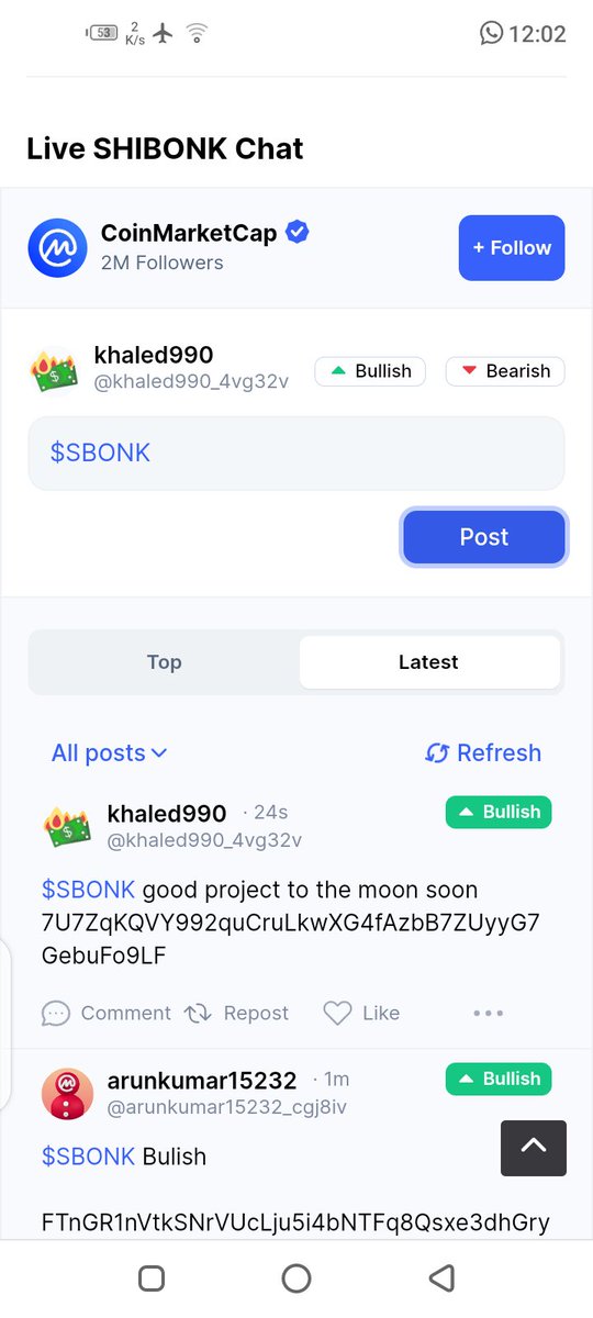 jood32g's tweet photo. @SHIBONKSOL @CoinMarketCap Good project and strong team
@Navaro_alone6
@sa_haysa17
@Jessica97655139
@eslam99k
7U7ZqKQVY992quCruLkwXG4fAzbB7ZUyyG7GebuFo9LF https://t.co/TaUBpZXpxs