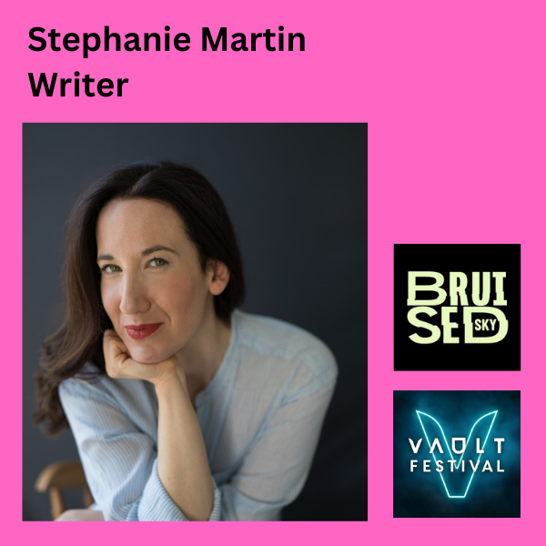 BruisedSky's tweet photo. Spotlight on @Steph_Martin_
THIRSTY Writer, new production @VAULTFestival, a brilliant new play from Bruised Sky
31 Jan-5 Feb @VAULTFestival
🎟 https://t.co/ckb6KjMB04
Director @le_crass 
#femaleplaywright
#londontheatre #queerlondon  #lgbtnightlife #queernightlife  #lgbtqilondon https://t.co/uu1iiVQDev