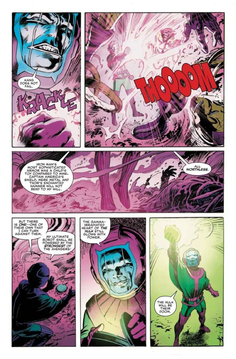PEDROANGOSTO1's tweet photo. Regresa #AlanDavis con una historia de #Kang con guiones de #PaulLevitz y protagonizada por los #Avengers de la #SilverAge #WarAcrossTime. https://t.co/DLbGm3ziGH https://t.co/0UnBIbKTxC