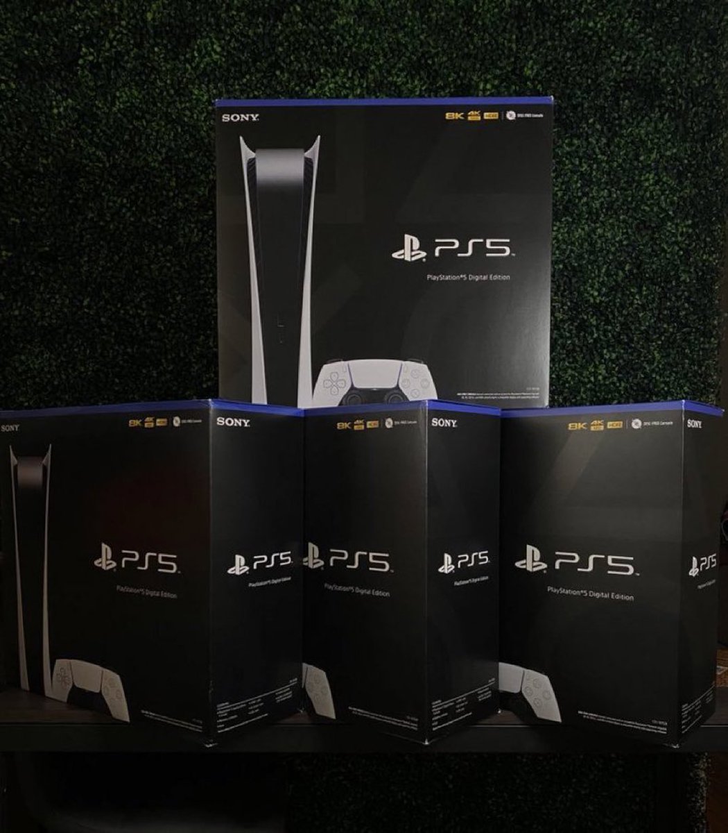 Four people who like this tweet will win a PS5. Must be following
