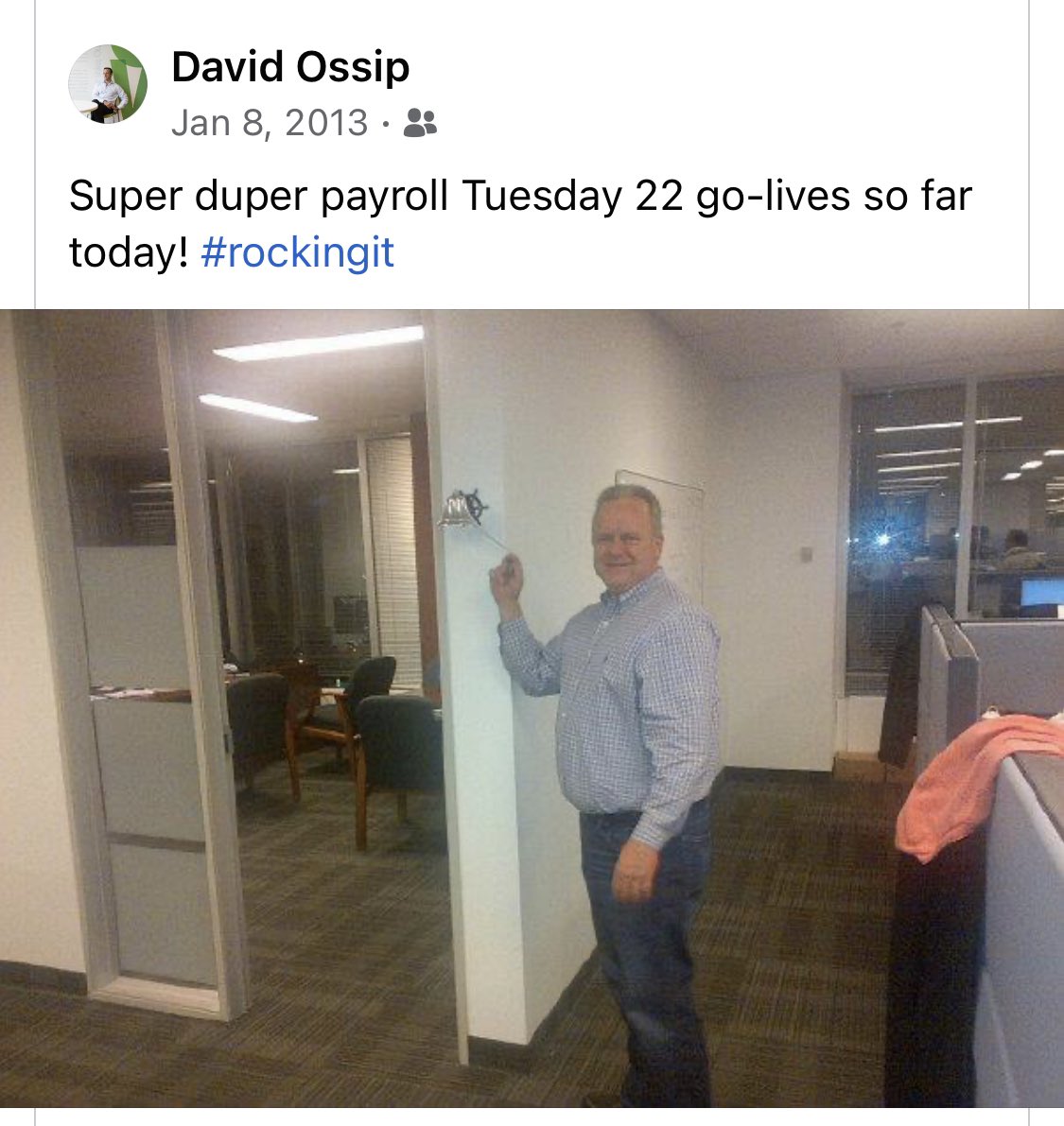 David Ossip tweet media